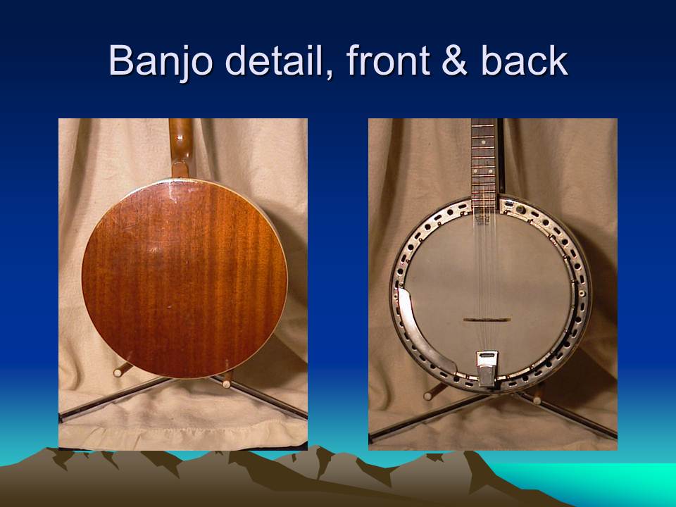 banjo back